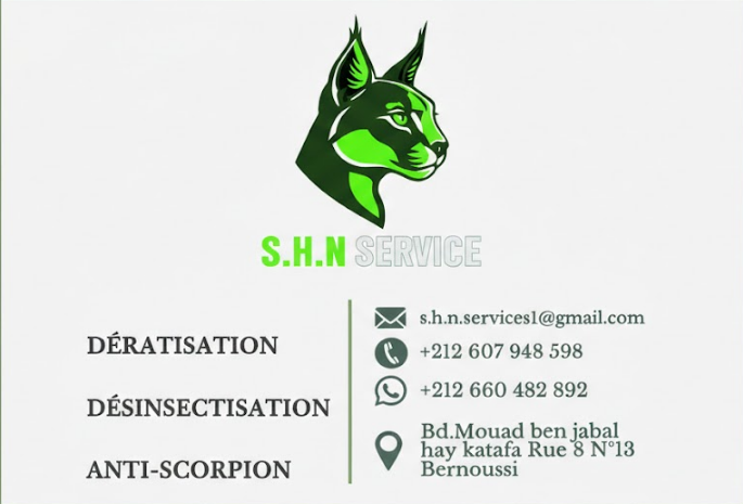 Carte de visite S.H.N Service